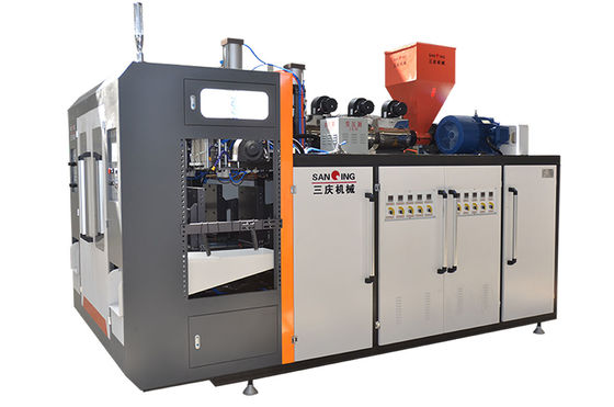 質  CE Jar Blow Molding Machine 2 Die Heads Plastic Water Bottle Blowing Machine 11kw 工場